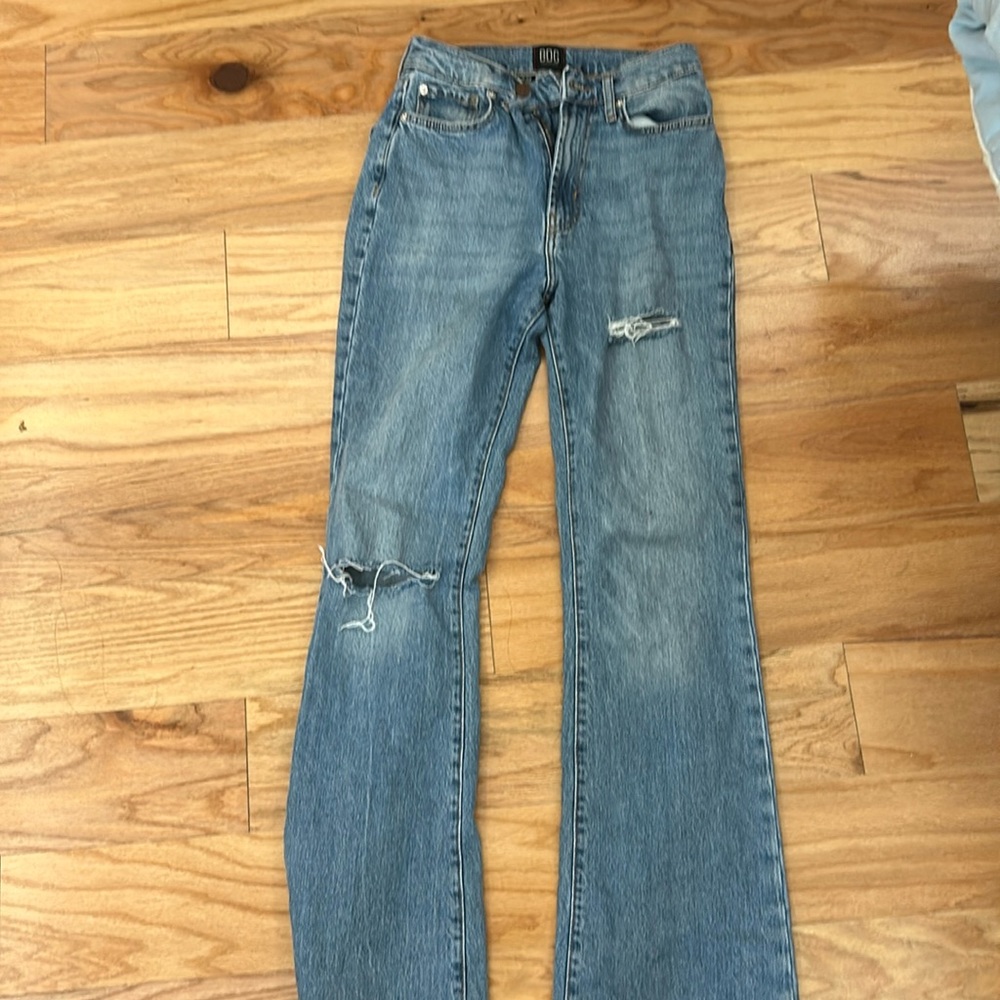 urban outfitters high rise flare jeans size 25